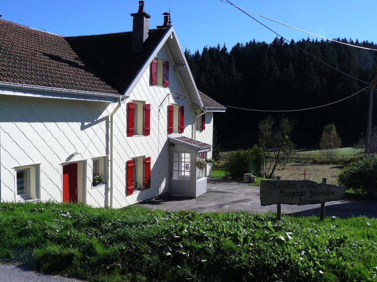 Escapade Geromoise Acomodação com café da manhã Gérardmer Exterior foto